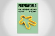 The cover of Filterworld: How Algorithms Flattened Culture by Kyle Chayka