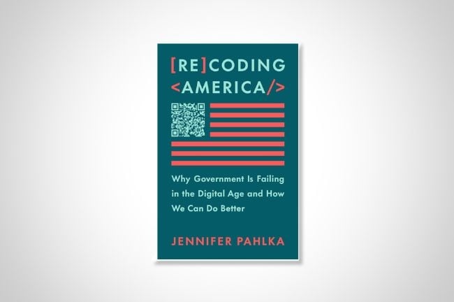 Cover of Recoding America by Jennifer Pahlka