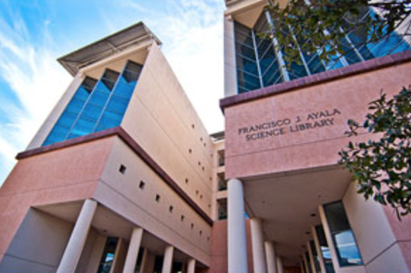 Phot of the Francisco J. Ayala Science Library at the University of California, Irvine
