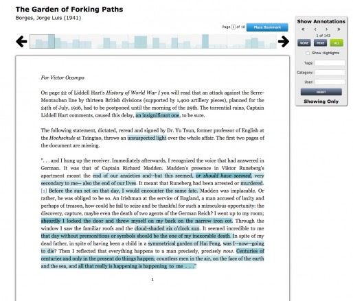 Lacuna lets students annotate online materials