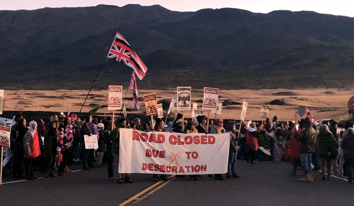 U of Hawaii pursues controversial Thirty Meter Telescope on Mauna Kea and  is leading indigenous institution