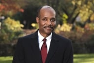 A photograph of University of North Carolina at Chapel Hill professor Claude A. Clegg III.