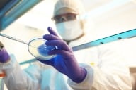 Scientist working in a lab