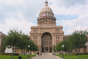 A photo of the Texas Capitol building.