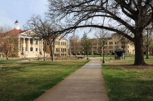 A college campus