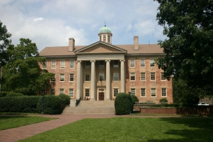 The University of North Carolina at Chapel Hill campus on a sunny day