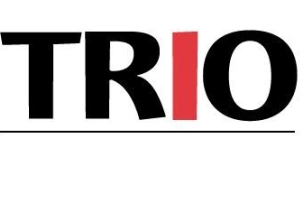 The logo of the TRIO programs, the acronym with the "I" in red and the other letters in black.