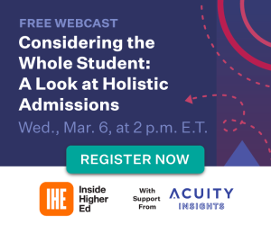 Considering the Whole Student: A Look at Holistic Admissions