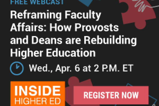 Reframing Faculty Affairs Webcast