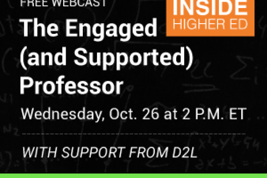 The Engaged (and Supported) Professor