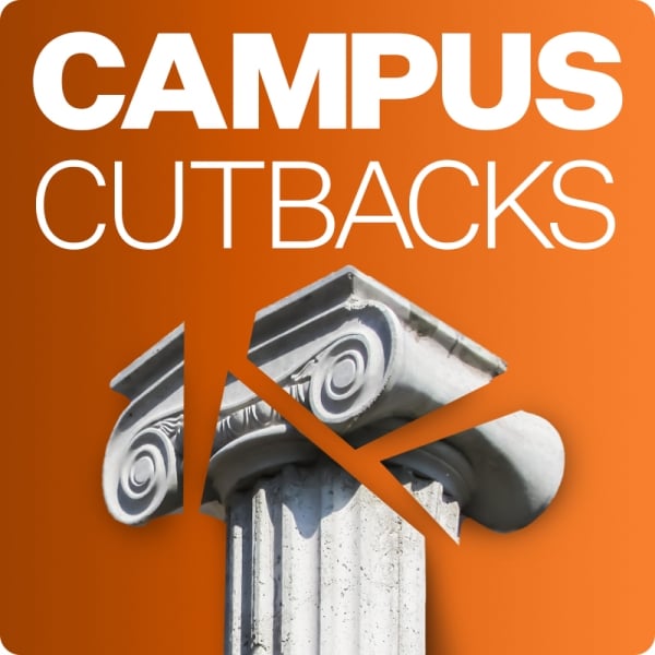 The Campus Cutbacks logo