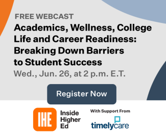 Academics, Wellness, College Life and Career Readiness: Breaking Down Barriers to Student Success