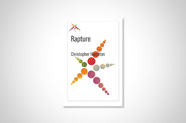 The book cover for Christopher Hamilton's "Rapture."