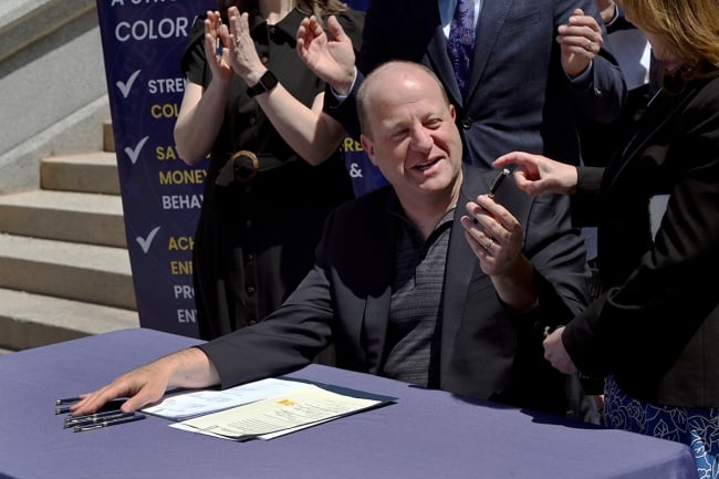 GovernorJared Polis signing Colorado’s state budget