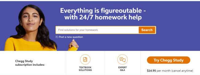 homework questions chegg