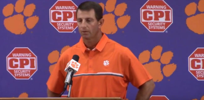 Clemson Remarks