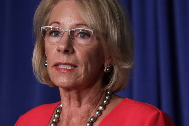 Betsy devos deals stance education