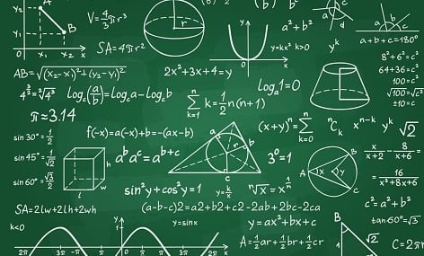 Mathematical Formula Calculations Background, Interface Effects