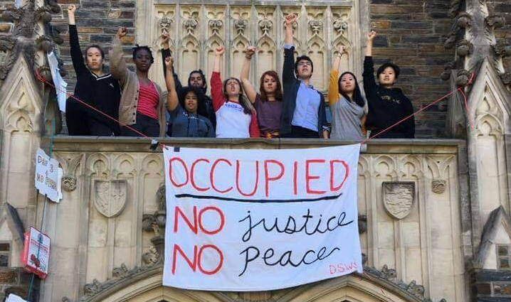 Duke Tries To End Protest That Has Occupied Administration Building For Days 
