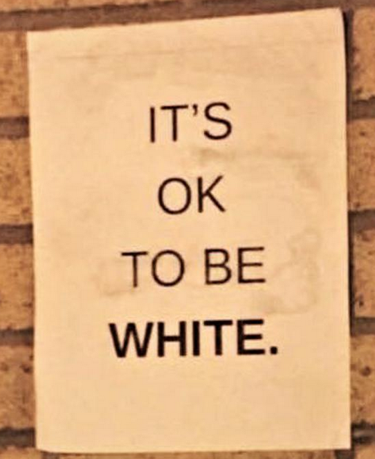 Campuses confront spread of 'It's OK to Be White' posters