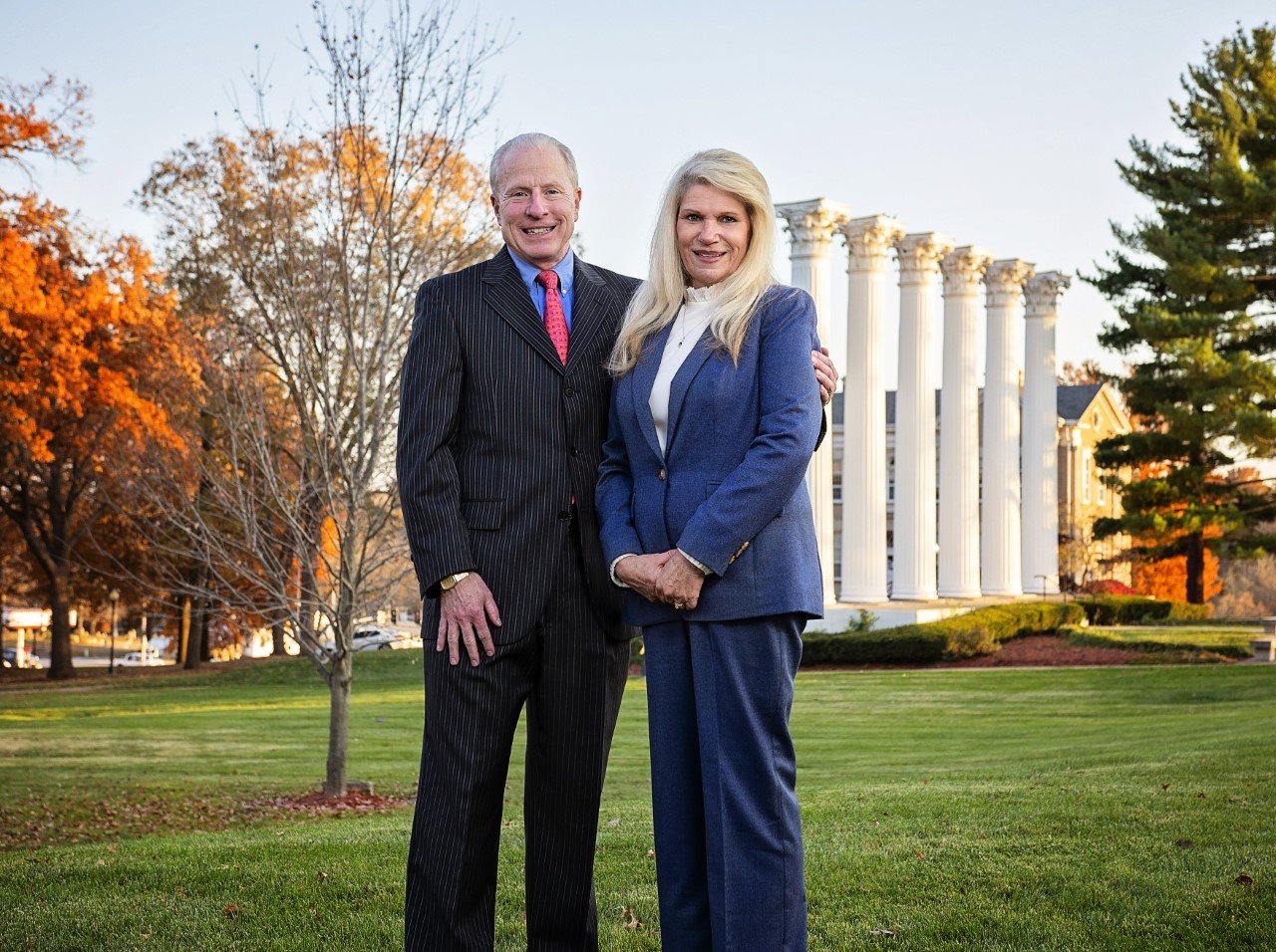 Donald P Lofe and his wife, Lorraine Lofe. Courtesy of Westminster College
